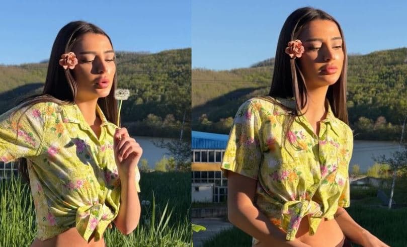 Ana Ejupi po e shijon jetën në fshat (FOTO)