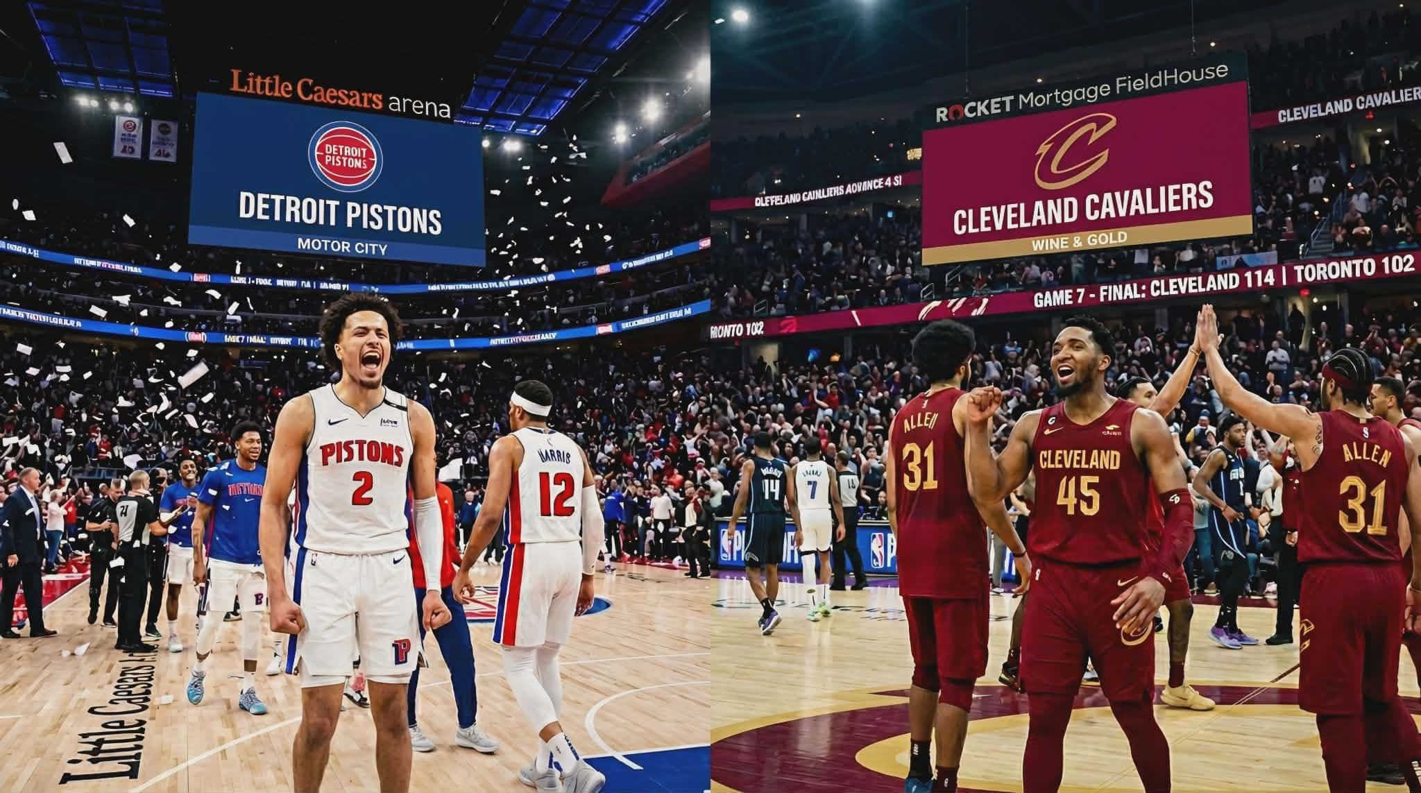 Nga eliminimi, në gjysmëfinale: Detroiti kompleton përmbysjen historike