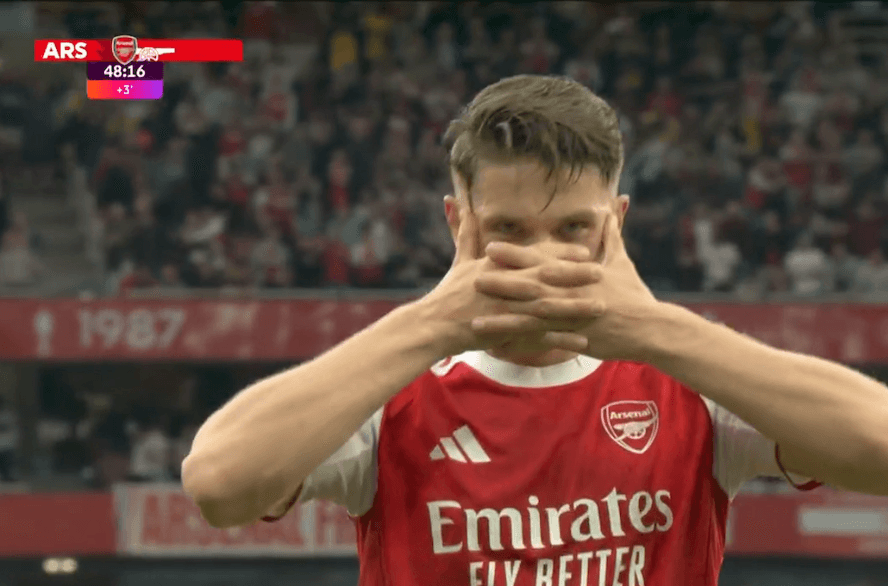 Arsenal 'me sytë kah titulli', shënon golin e tretë ndaj Fulhamit