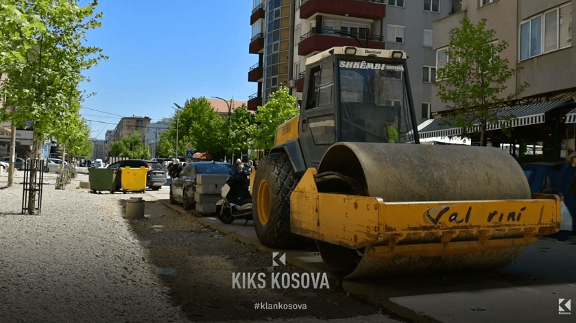 Dyshime për devijime në punimet në rrugën “Dardania” në Fushë Kosovë (VIDEO)