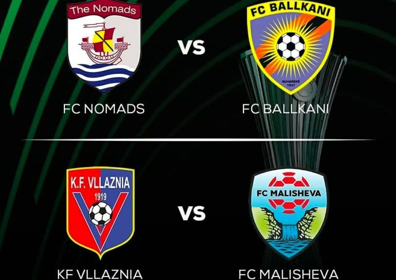 Ballkani dhe Malisheva mësojnë kundërshtarët në raundin e parë të Conference League