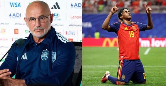 De la Fuentes e quan gjeni Yamalin