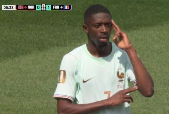 Dembele i pamëshirshëm ndaj Norvegjisë, dy gola për 13 minuta