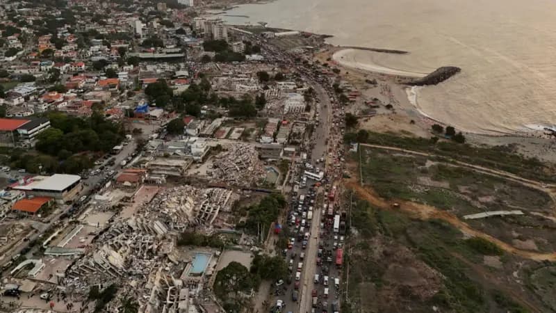 Dëmet katastrofike nga tërmetet në Venezuelë, pamjet e dronit