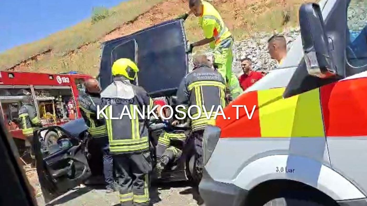 Aksident i rëndë në autostradën “Ibrahim Rugova” (VIDEO)