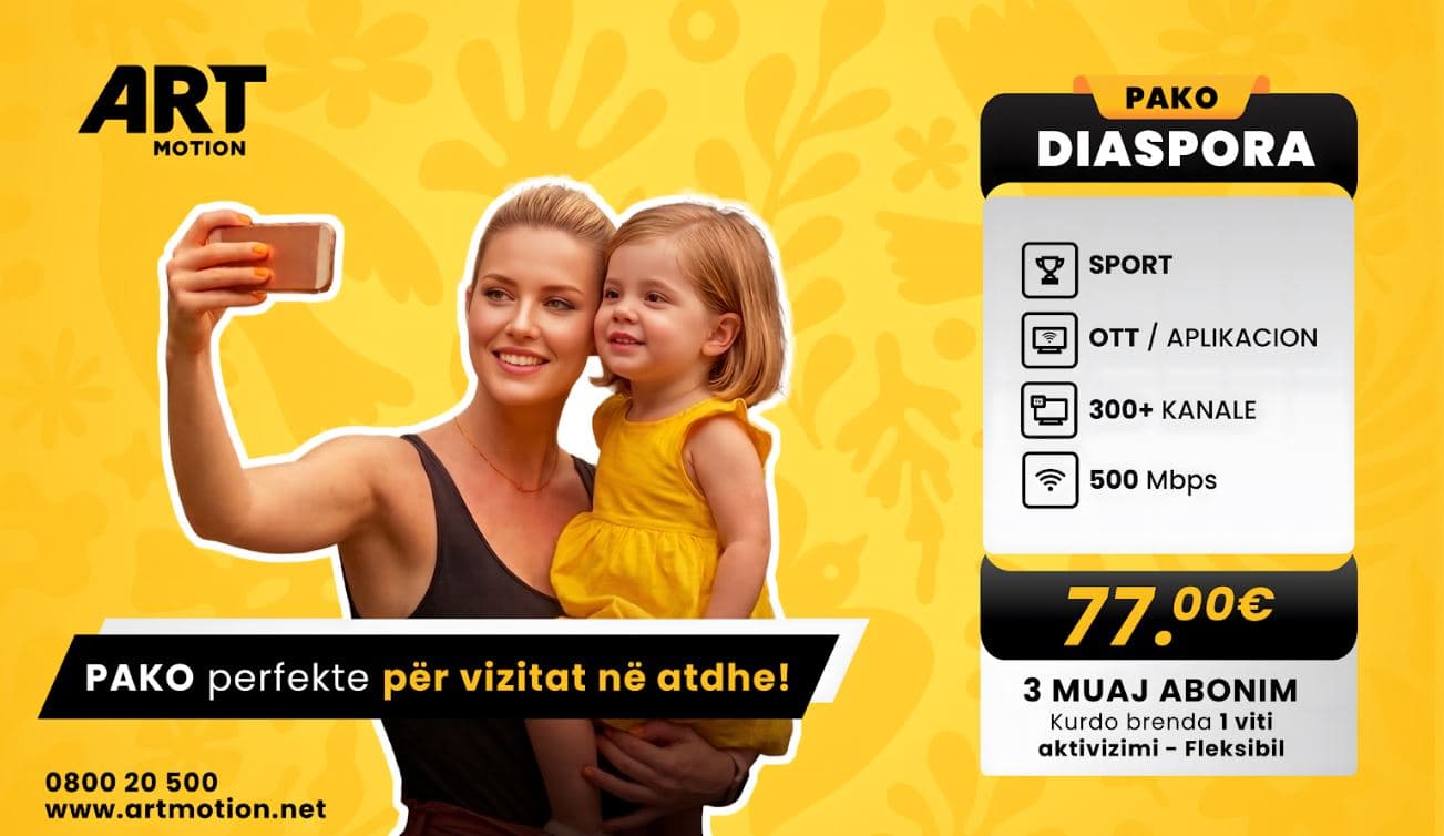 Pako Diaspora – Edhe këtu, edhe atje… Ti je tjetër nivel