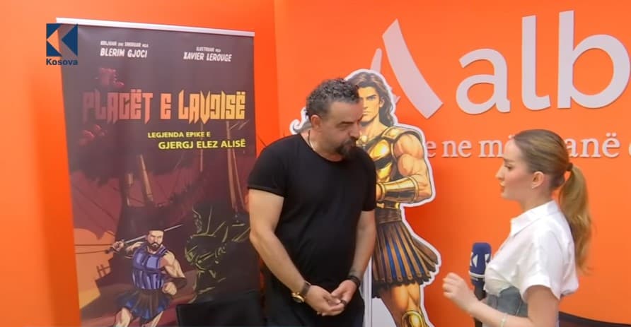 Legjenda në strip: Gjergj Elez Alia rikthehet si roman grafik (VIDEO)