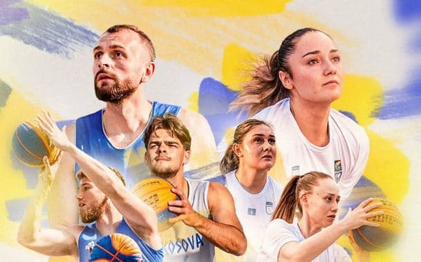 Kombëtaret e Kosovës në basketboll 3x3 sot zhvillojnë ndeshjet kualifikuese për Evropian