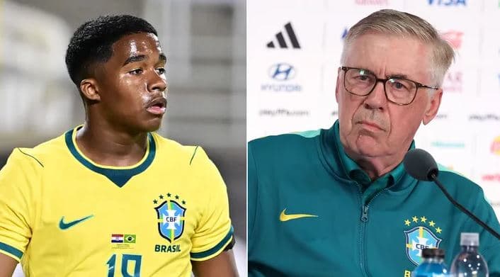 Ancelotti gojën plot mjaltë për Endrickun