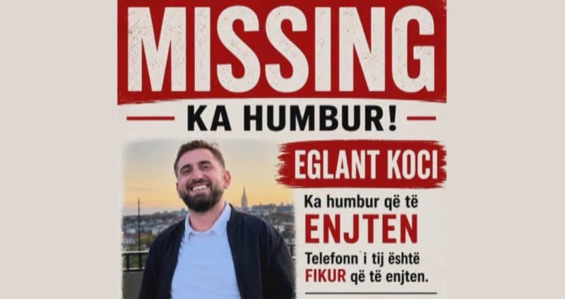 12 ditë nga zhdukja e Eglant Koçit, policia në kërkim të Shakajt - ai ndryshon pamjen