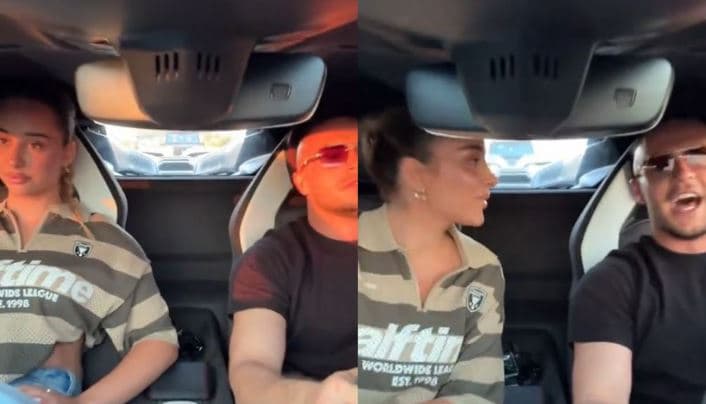 Elijona shfaqet në veturë me Don Xhonin, çka po zihet mes tyre? (VIDEO)