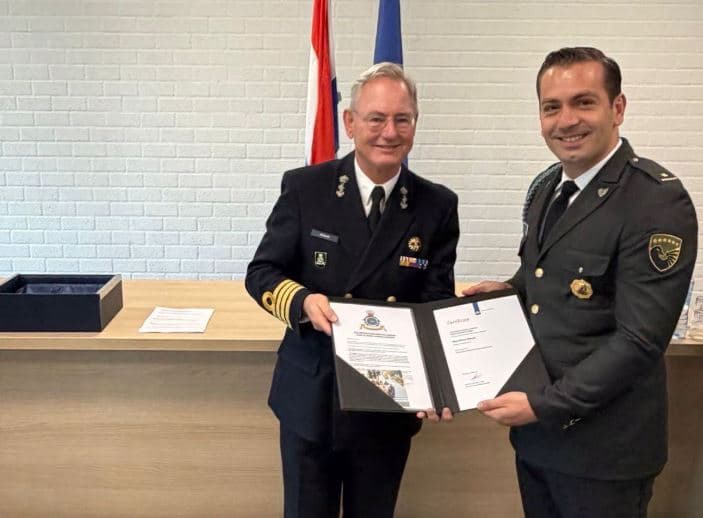 Oficeri i FSK-së përfundon me sukses kursin ushtarak ndërkombëtar në Holandë