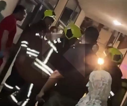 Incident gjatë natës në Prishtinë, dyshohet për zjarr brenda një banese (VIDEO)