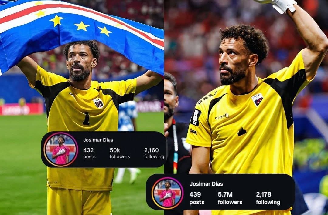 Mbi 5 milionë ndjekës brenda nate, portieri i Kepit të Gjelbër pyet: Djema si ndalet ky Instagram?