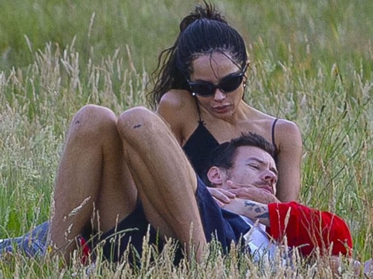 Harry Styles 'kapet' në çaste intime me Zoe Kravitz