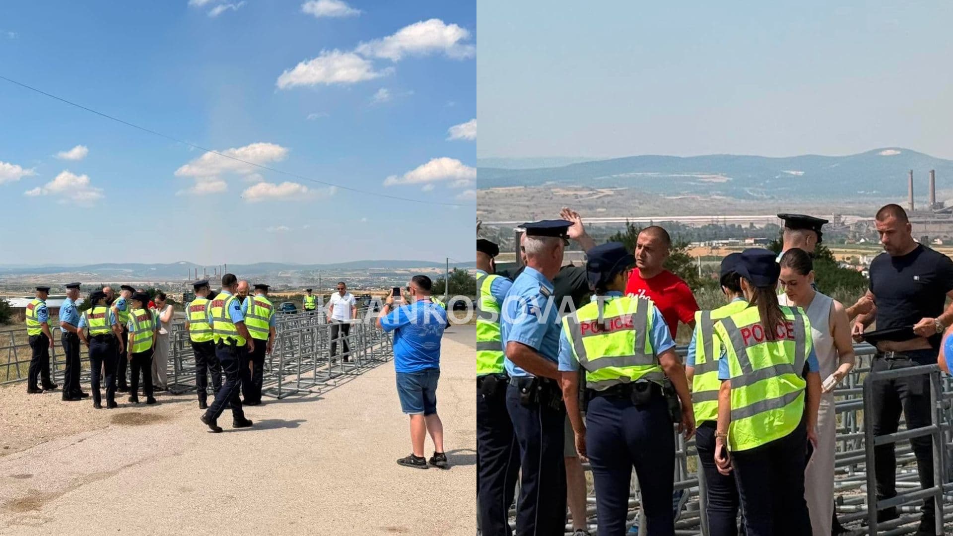Forca të shtuara policore në Gazimestan, pasi serbët nisin të mblidhen për "Vidovdan" (VIDEO)