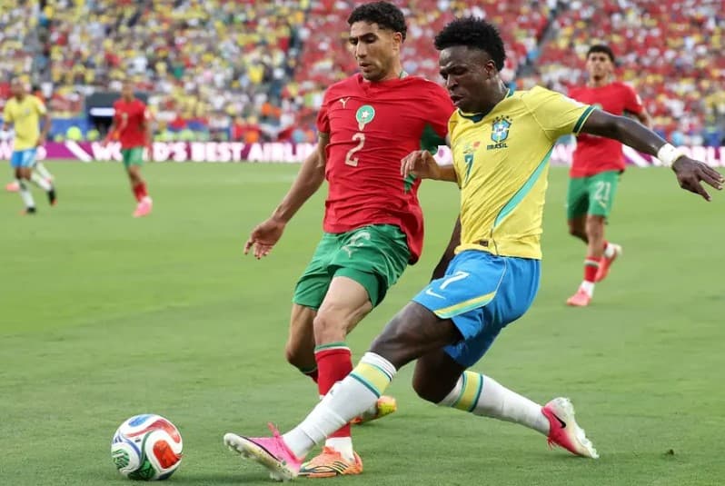 Maroku theu nje rekord interesant në ndeshjen ndaj Brazilit