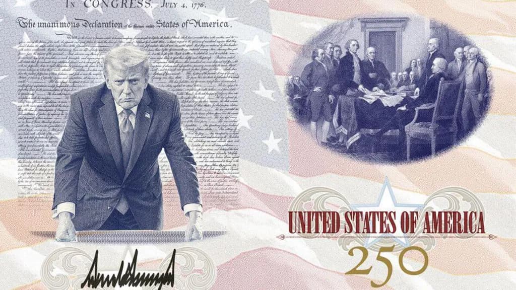 Për nder të 250 vjetorit, disa pasaporta amerikane me fytyrën e Donald Trumpit