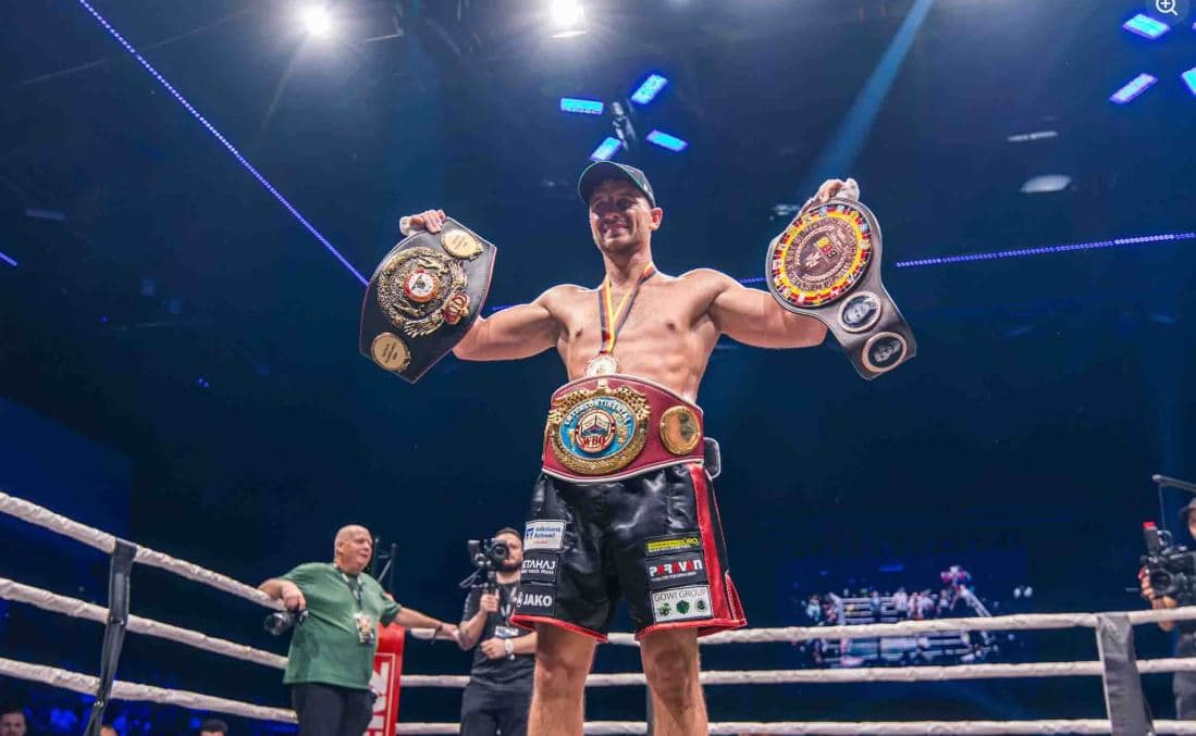 Ardian Krasniqi pas mbrojtjes së titullit WBO: Kjo natë ishtë për të gjithë shqiptarët!