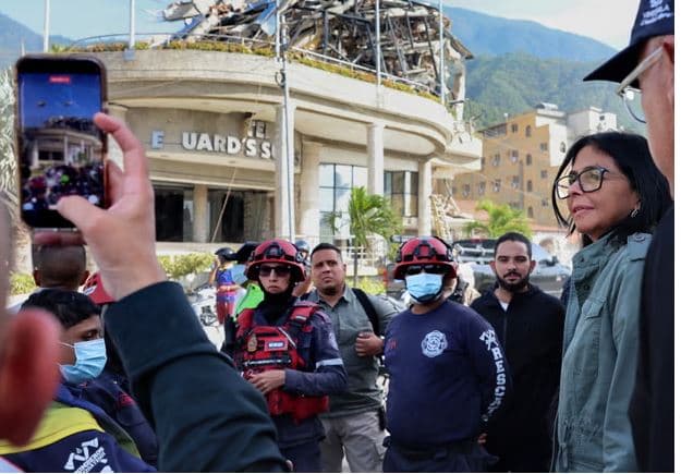 Tërmeti vdekjeprurës, presidentja e Venezuelës zotohet për shpëtimin e sa më shumë njerëzve