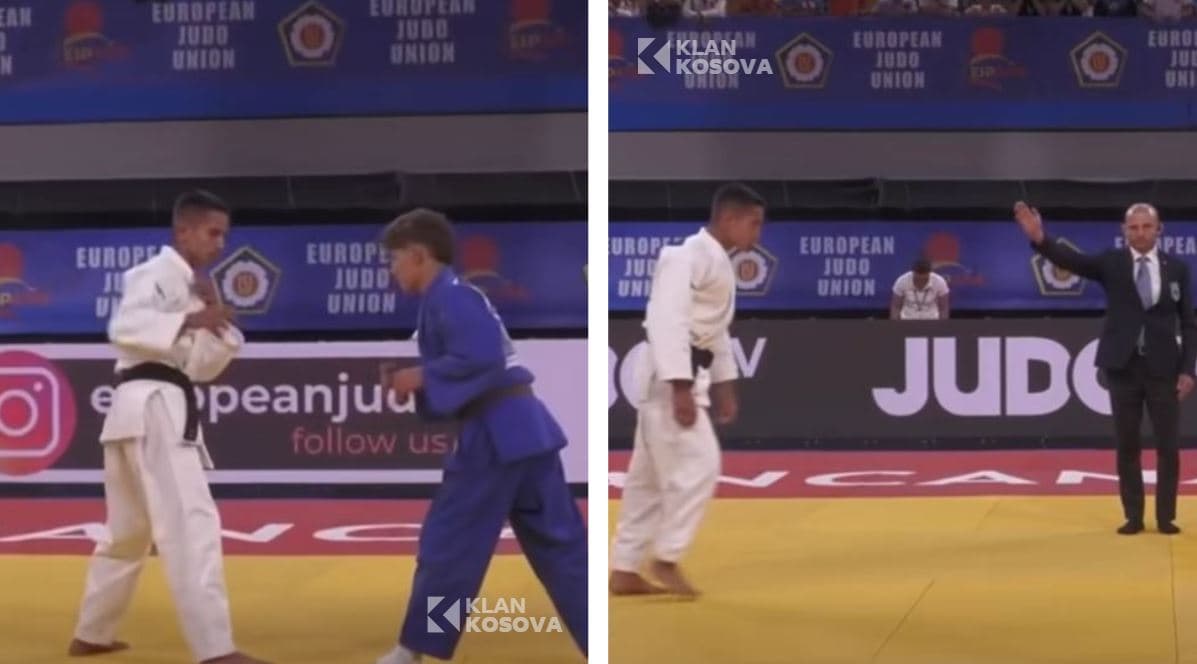 Ippon që bën jehonë: Jon Kuka mposht serbin dhe synon bronzin evropian