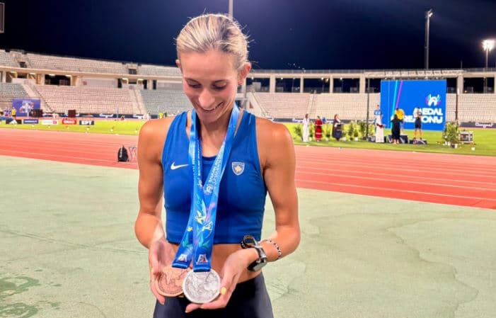 Gresa Bakraqi thyen rekordin shtetëror dhe fiton dy medalje ballkanike brenda 24 orëve