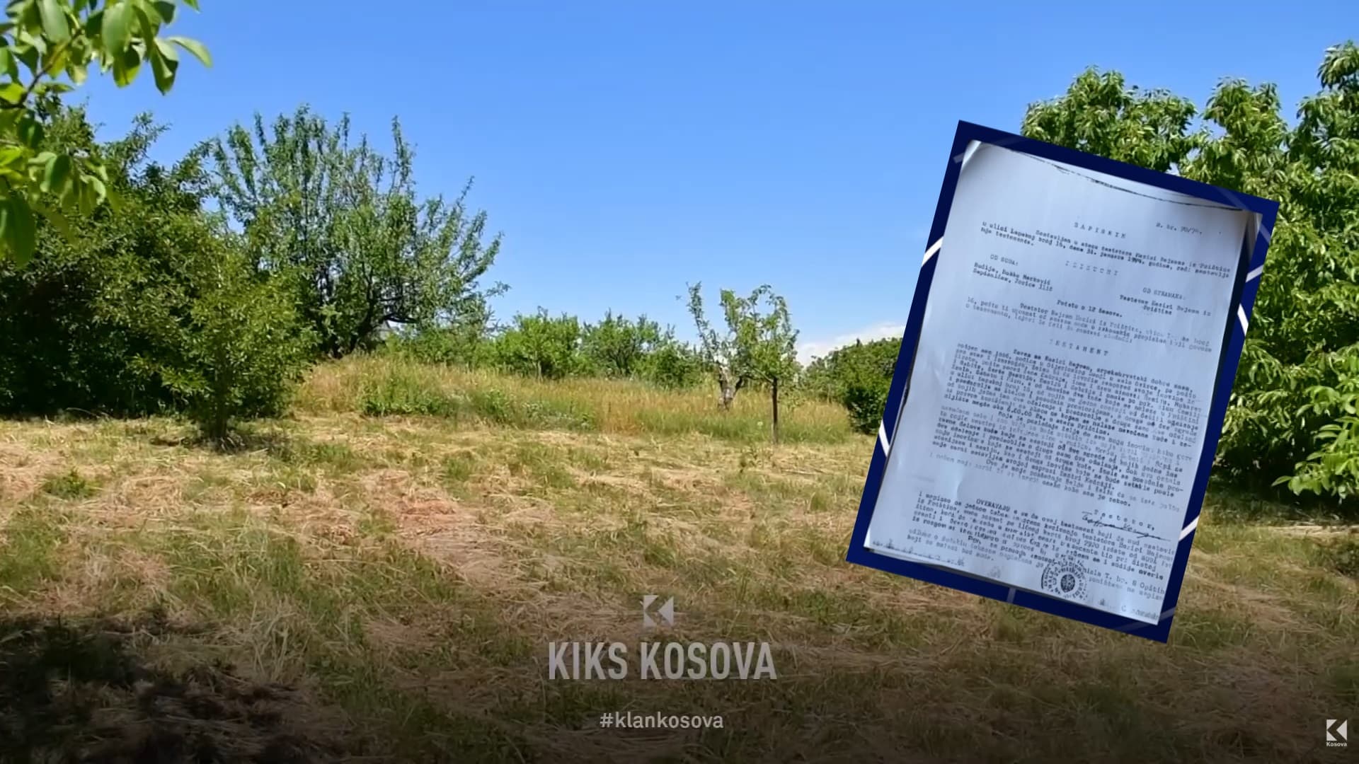 Nipërit “luftojnë” për tokën e gjyshit (VIDEO)