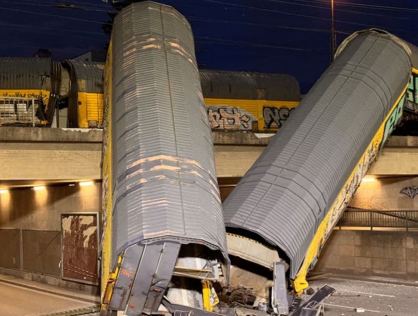 Një i vdekur pas përplasjes së trenave të mallrave në Mynih