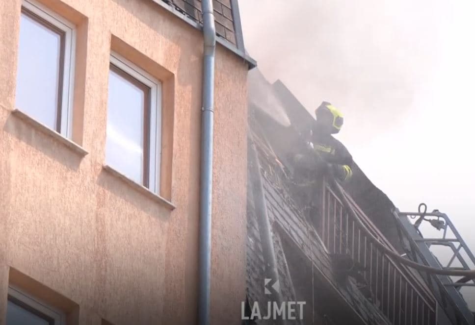 Flakët lënduan 5 persona, krejt çka dihet për zjarrin që kaploi banesën në Prishtinë (VIDEO)