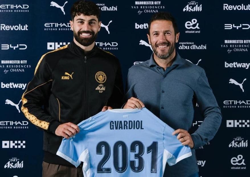 Zyrtare: Gvardiol rinovon kontratën me Manchester Cityn