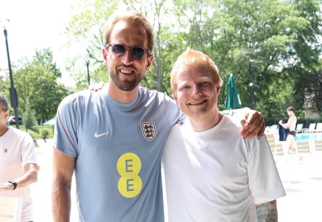 Ed Sheeran surprizon Kombëtaren e Anglisë, performon për lojtarët në ShBA