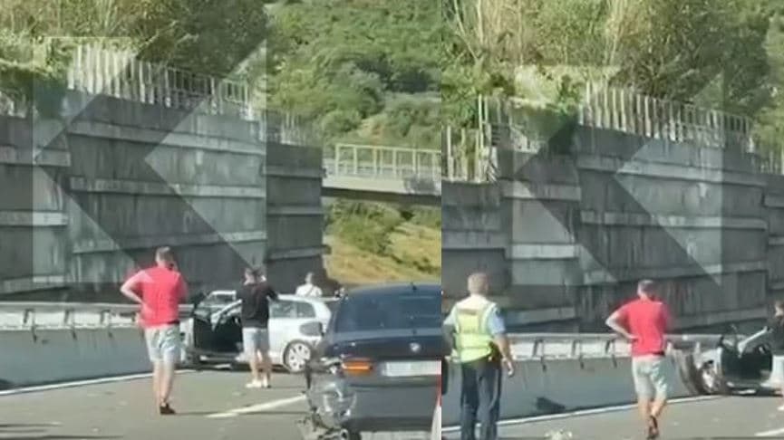 Aksidenti në autostradën “Ibrahim Rugova”, një grua shtatzënë në mesin e të lënduarve