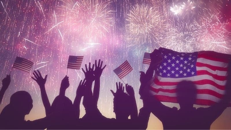 250 vjet shtet, Amerika feston Ditën e Pavarësisë