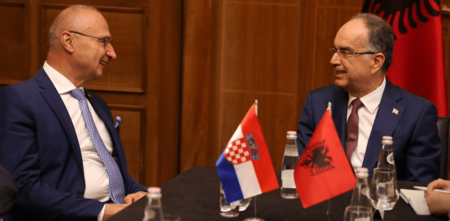 Begaj takon ministrin kroat, vlerëson mbështetjen për Shqipërinë dhe Kosovën