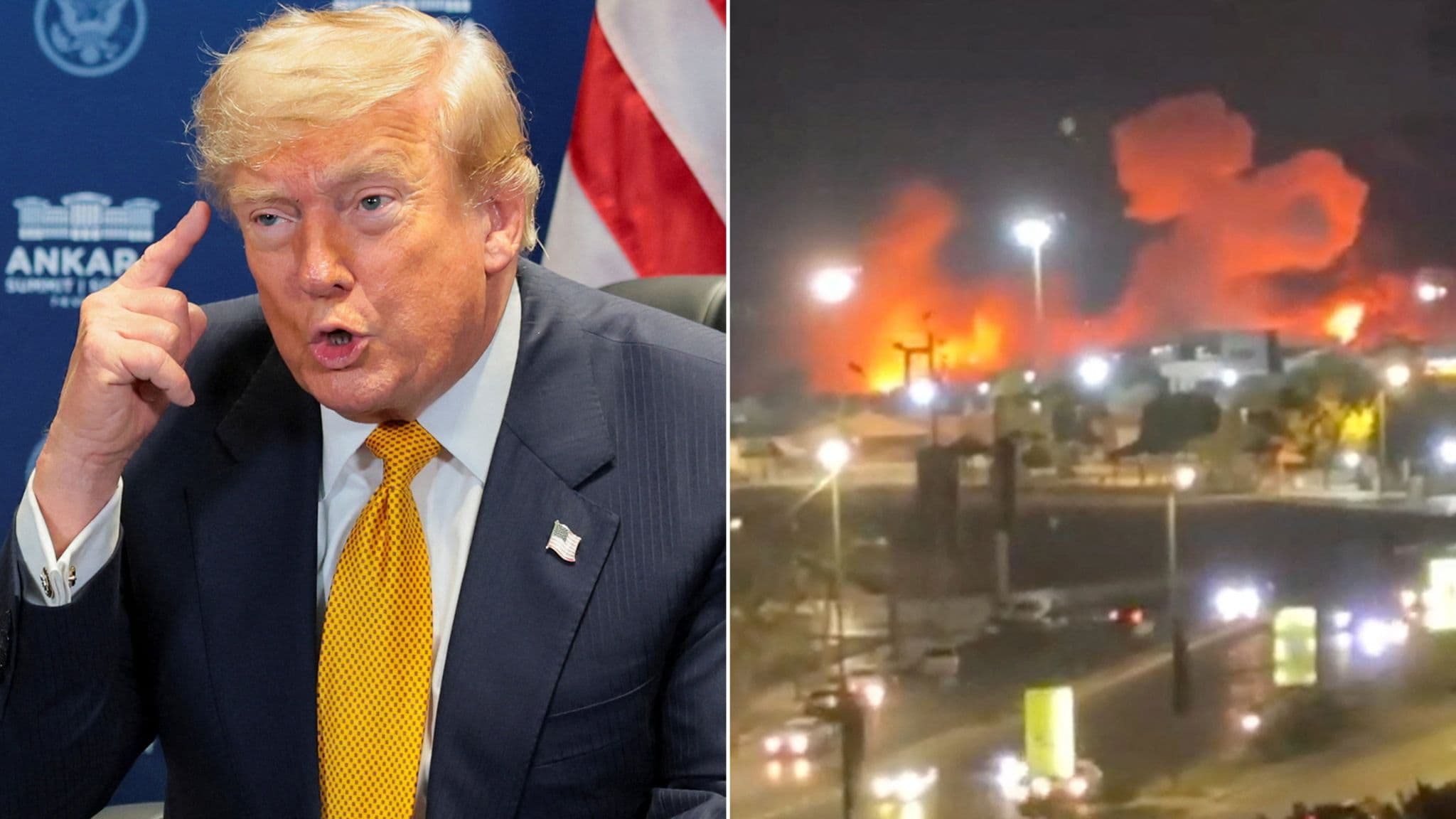 ShBA kryen sulme ndaj Iranit pas paralajmërimit të Trumpit