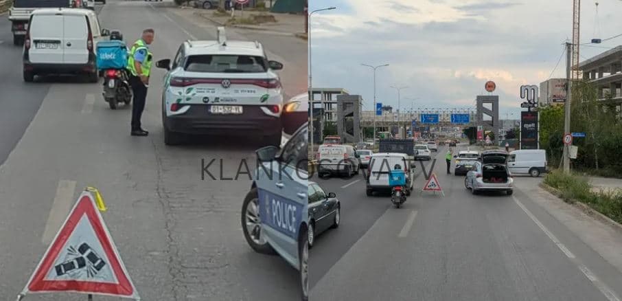 Taksi dhe një ‘pikap’ aksidentohen te rrethi i Çagllavicës