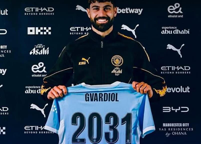 Gvardiol rinovon me Manchester Cityn deri në vitin 2031