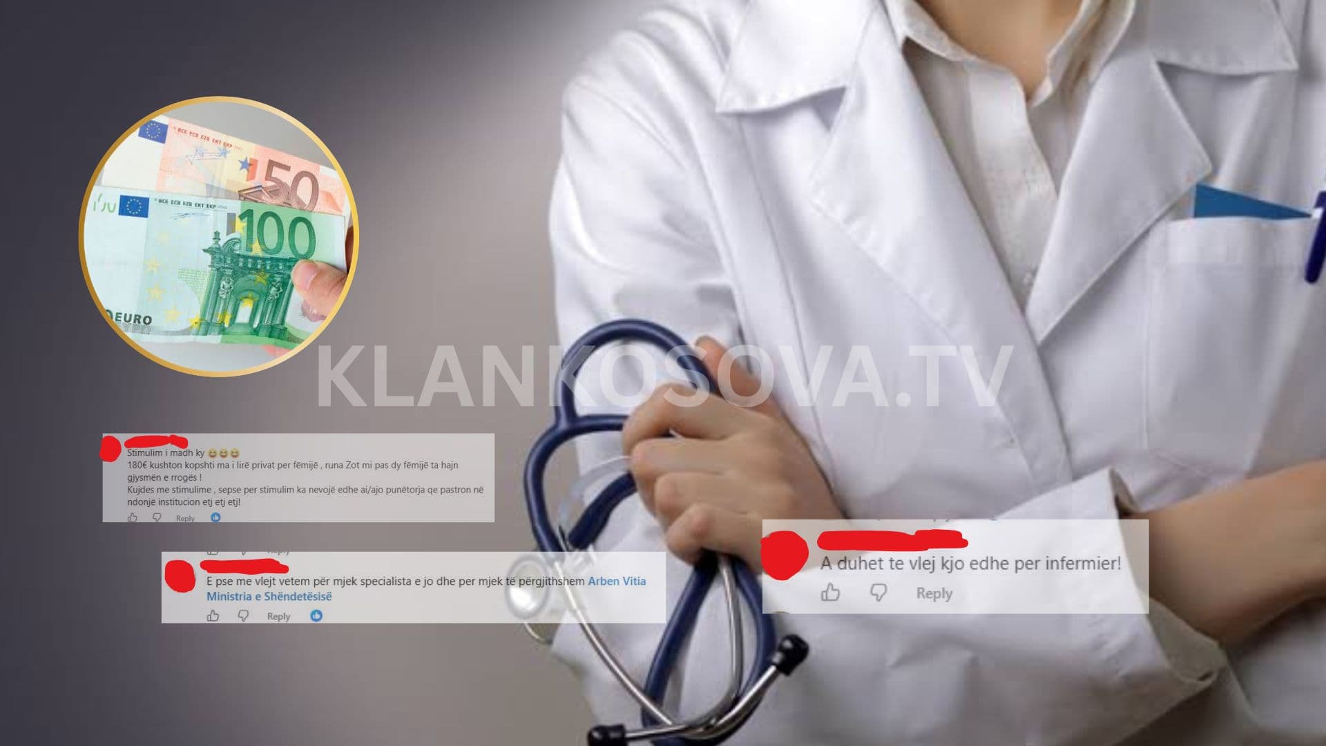 Mbështetja për mjekët e publikut, reagojnë qytetarët: Pse nuk vlen për infermierë?