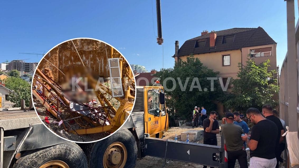 Shembja e kranit në rrugën A: Dy të lënduarit dërgohen në QKUK, njëri në gjendje të rëndë
