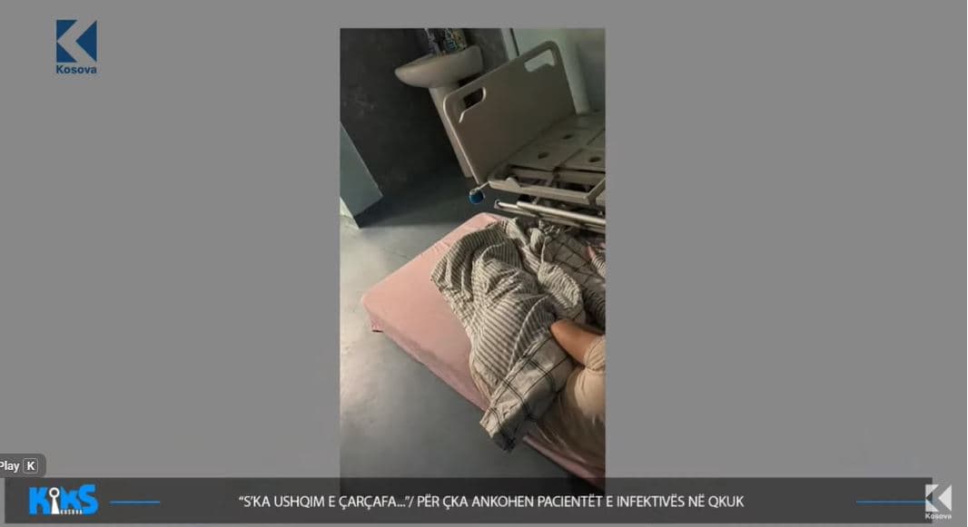 "Çika m'u infektua me..." Klinikat e QKUK-së në gjendje të mjerueshme (VIDEO)