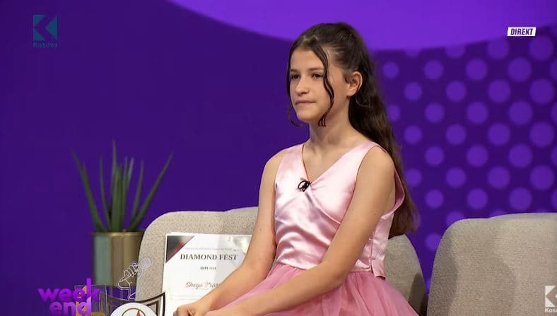 Shega Krasniqi, 13-vjeçarja me talent të veçantë në opera dhe flaut 