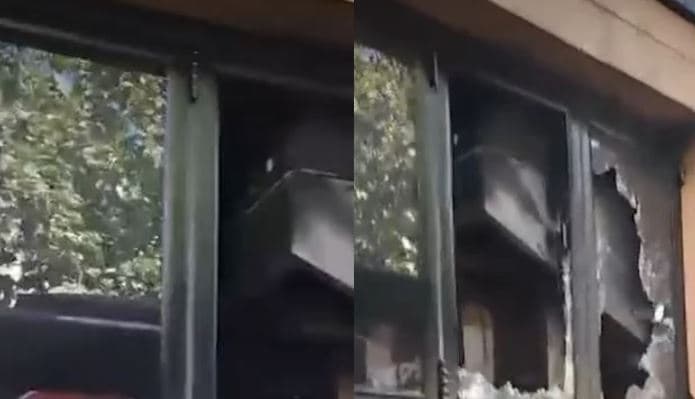 Zjarr pranë një shkolle në Vlorë, ndërhyjnë zjarrfikësit