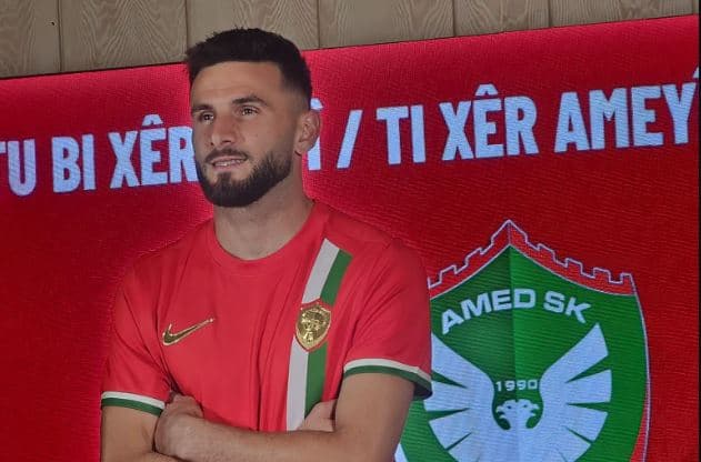 Lumbardh Dellova zyrtarizohet te skuadra turke Amedspor