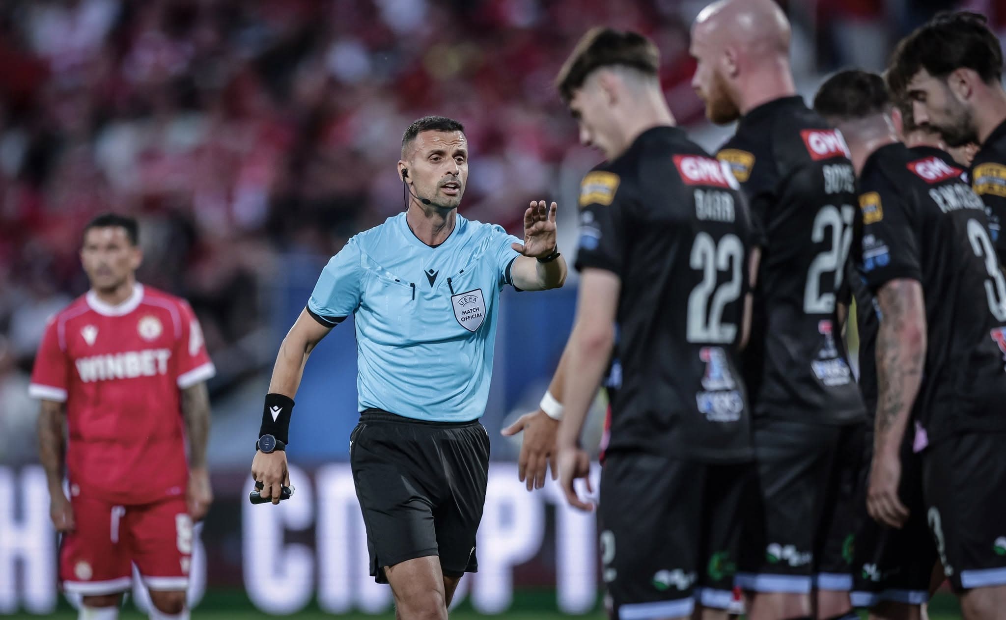 Visar Kastrati delegohet nga UEFA për ndeshjen e Conference League