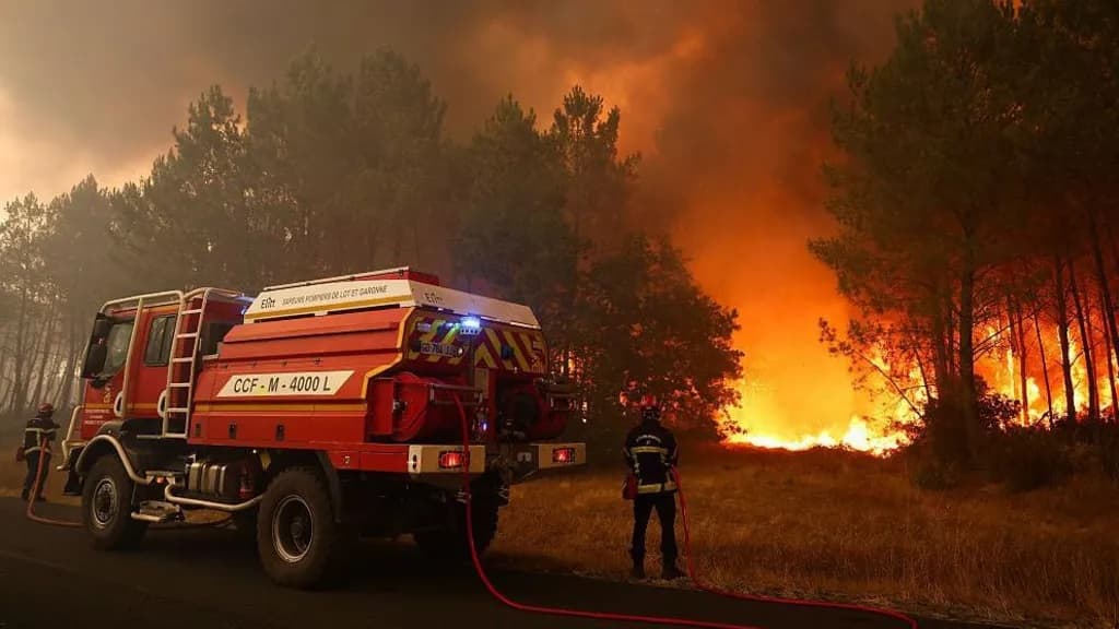 Zjarret në Francë: Evakuohen mbi 20 mijë persona, flakët përfshijnë edhe Spanjën e Italinë