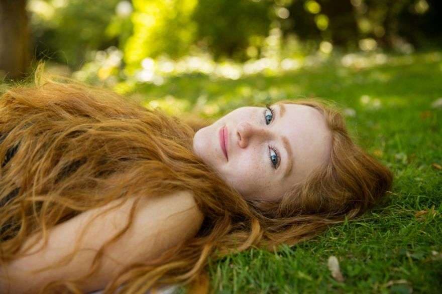 Bukuria e vajzave me flokë të kuqe (FOTO)