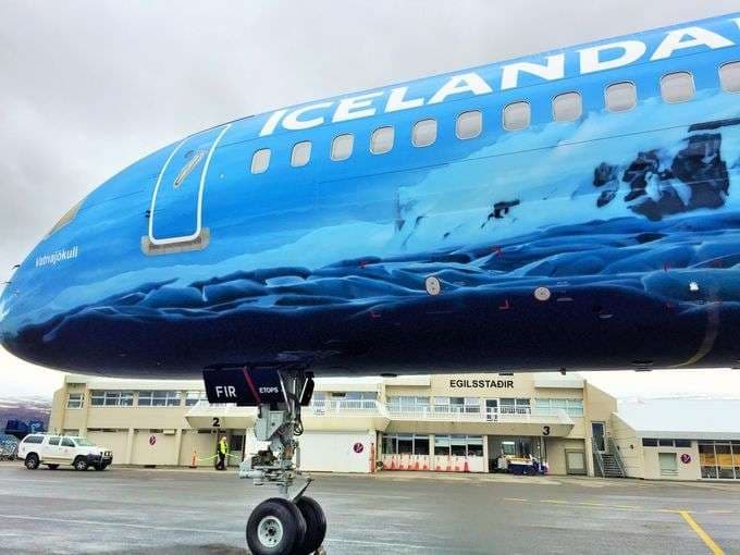 Aeroplani i frymëzuar nga akullnaja më e madhe në Europë (FOTO)