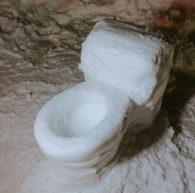 Japonezët krijojnë vepra arti me borë (Foto)