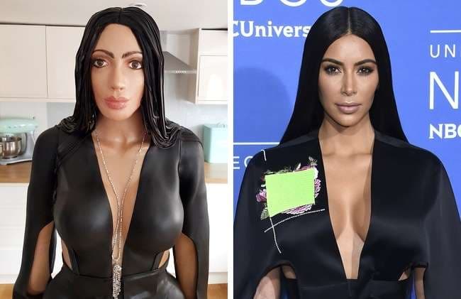 Historia e tortës së shtrenjtë që e ka formën e Kim Kardashian