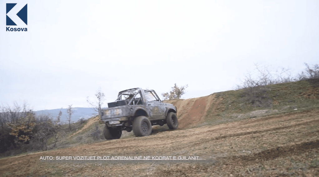 Super vozitjet plot adrenalinë në kodrat e Gjilanit (VIDEO)